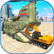 Construction Machines Airplane Transporter Cargo