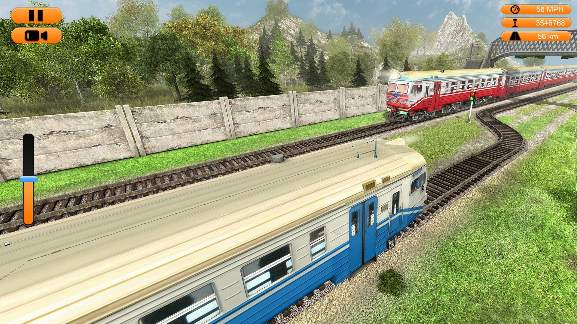 Train game simulator