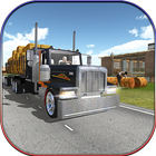 Farm Transporter Truck 2017 3D آئیکن