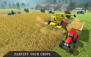 Agricultor Tractor Farming Simulator 2018 Cartaz