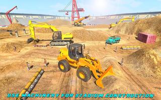 Football Stadium Construction Simulator 2018 Affiche
