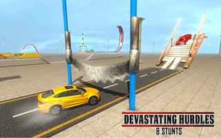 Impossible Car Stunts Crash poster