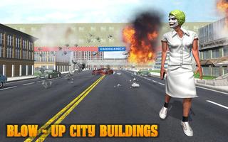 Killer Clown Attack Crime City Destruction Pranks screenshot 3