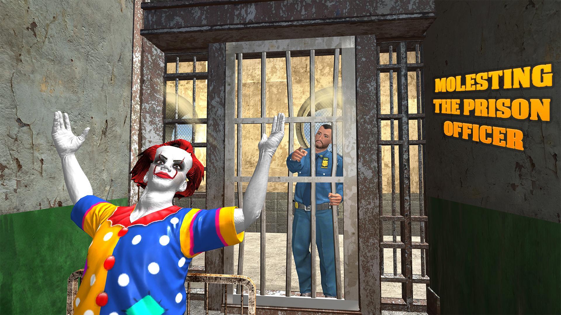 Killer Clown Prison Escape Jailbreak Simulator Pour Android - alcatraz prison guard suit roblox