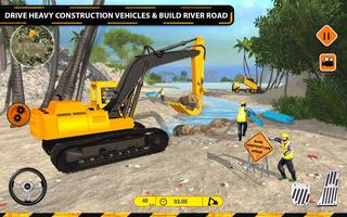 River Road Bridge Constructor: Road Builders Pro Affiche