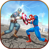 Super Spider Hero vs Captain USA Superhero Revenge icon