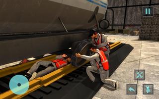 Train Mechanic Workshop Garage اسکرین شاٹ 2
