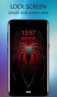 Spider Keypad Lock Screen capture d'écran 3