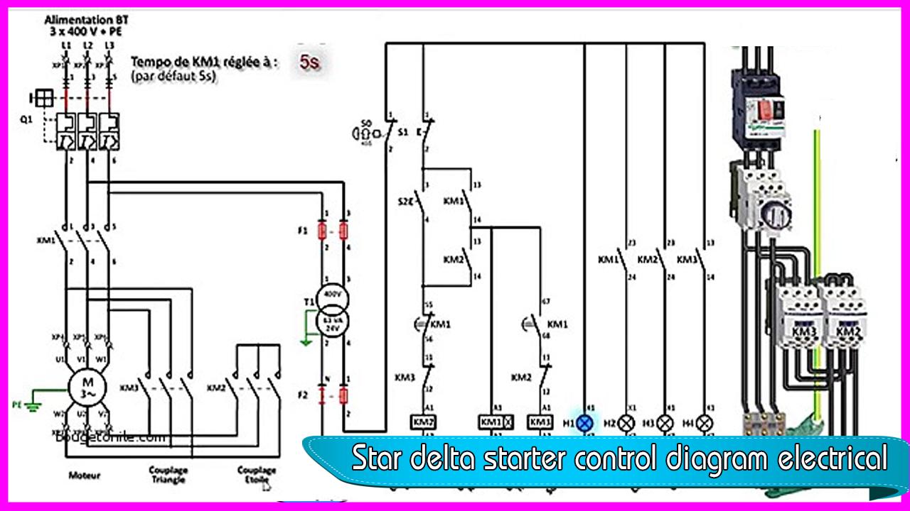 Star Delta Starter Control Diagram Electrical for Android - APK Download