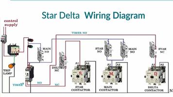 Star Delta Wiring Diagram capture d'écran 3