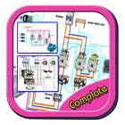 Star Delta Wiring Diagram biểu tượng