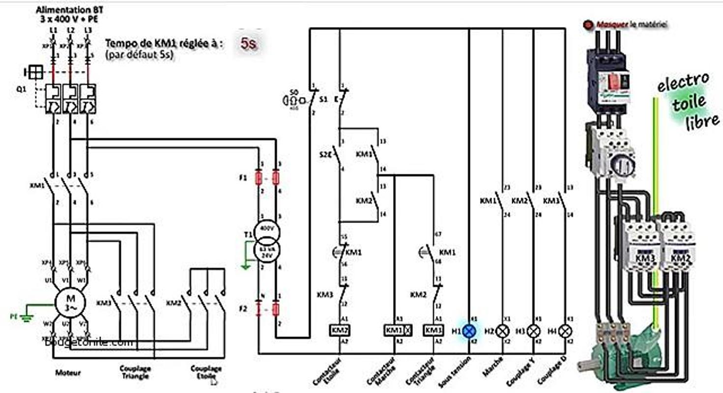 Star Delta Wiring Diagram for Android - APK Download