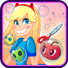 Adventure Star vs evil bubbles icon