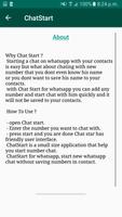 Chat Start screenshot 1