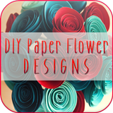 DIY Paper Flower Designs أيقونة