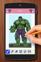 Learn to Draw the Avengers Characters capture d'écran 3