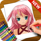 Learn to Draw Anime Manga Characters أيقونة