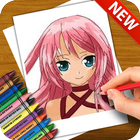 Learn to Draw Anime Manga Characters आइकन
