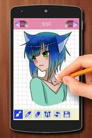 Learn to Draw Anime Manga Characters capture d'écran 3