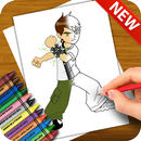 Learn to Draw Ben 10 Characters APK