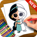 Learn to Draw Princess of Disney Characters APK