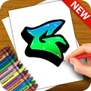 Learn to Draw Graffiti Letters APK
