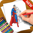 Learn to Draw Justice League Zeichen