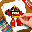 Learn to Draw Robocar Poli Characters APK