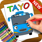 Learn to Draw Tayo The Little Bus Characters icône
