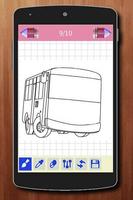 Learn to Draw Tayo The Little Bus Characters Affiche