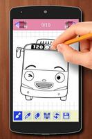 Learn to Draw Tayo The Little Bus Characters capture d'écran 3