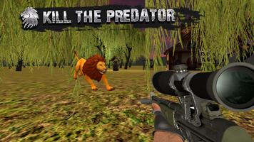 Lion Hunting 3D captura de pantalla 1