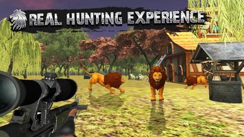 Lion Hunting 3D captura de pantalla 2