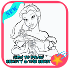 How to Draw Beauty & the Beast icône