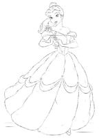 How to Draw Belle poster