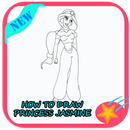 How to Draw Princess Jasmine APK