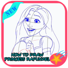 How to Draw Princess Rapunzel icône