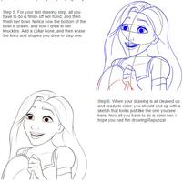 How to Draw Princess Rapunzel capture d'écran 1