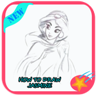 How to Draw Jasmine icône