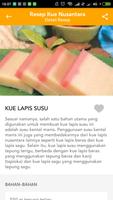 Resep Kue Nusantara imagem de tela 3