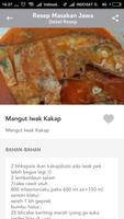 Resep Masakan Jawa capture d'écran 3