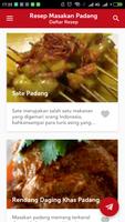 Resep Masakan Padang captura de pantalla 1