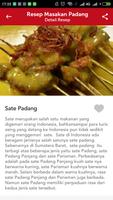 Resep Masakan Padang स्क्रीनशॉट 3