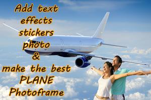 Plane Photo Frames Affiche
