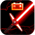 Lightsaber Wars Battery Widget - Force of Stars