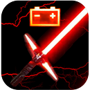 Lightsaber Wars Battery Widget - Force of Stars APK