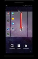 NEW Lightsaber Battery Widget Affiche