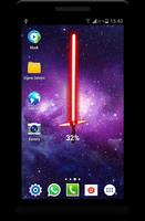 NEW Lightsaber Battery Widget capture d'écran 1