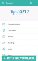 Guide for TuneIn Radio music capture d'écran 2