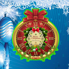 CHRISTMAS CLOCK WALLPAPER icon